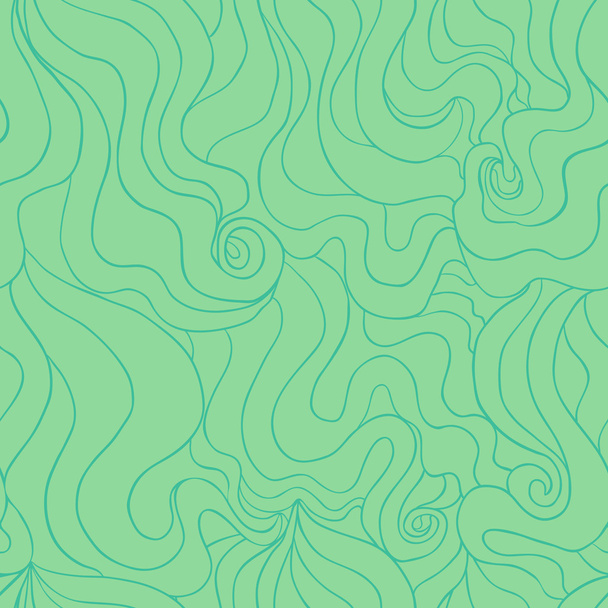 Stylized water seamless pattern - Vector, Image