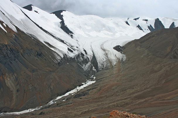 天山山脈、ak shyrak 地域、キルギスタン - 写真・画像