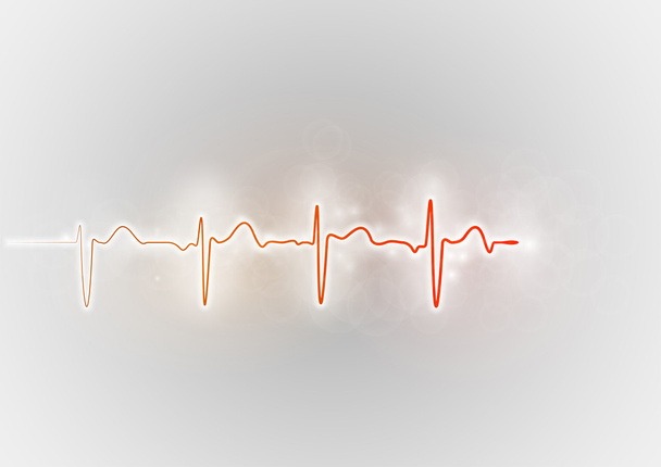 Red cardio - Vector, Image