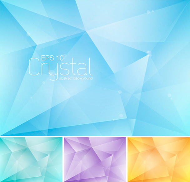 Crystal abstract background - Vektor, Bild