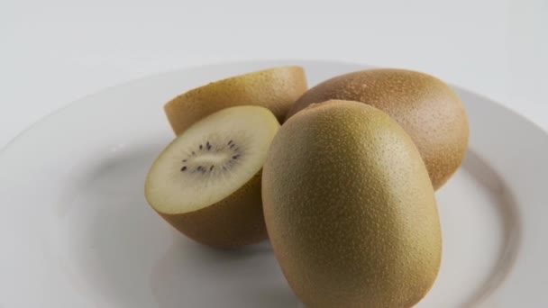 Gold Kiwifruit in Rotation - Footage, Video