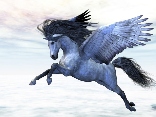 Ezüst Pegasus - Fotó, kép