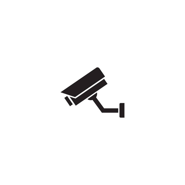 CCTV fixe, caméra de sécurité Icône vectoriel
 - Vecteur, image