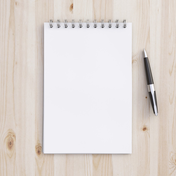 blank notebook - Foto, imagen