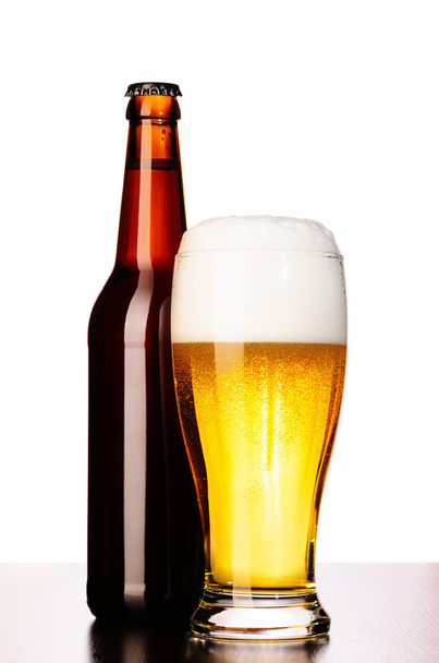 fresh lager beer - Фото, изображение