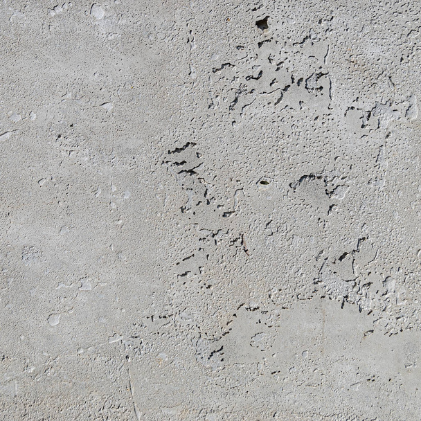 Urban concrete wall background with grooves and bubbles. Cement  - Photo, Image