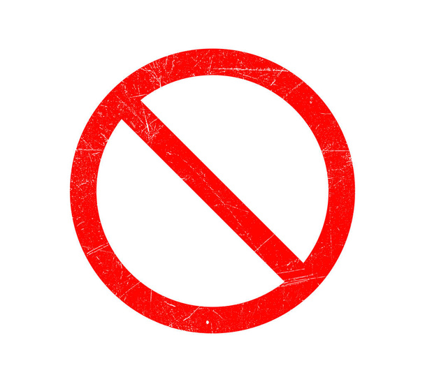 Verbot Symbol Symbol Vektor Illustration - Vektor, Bild
