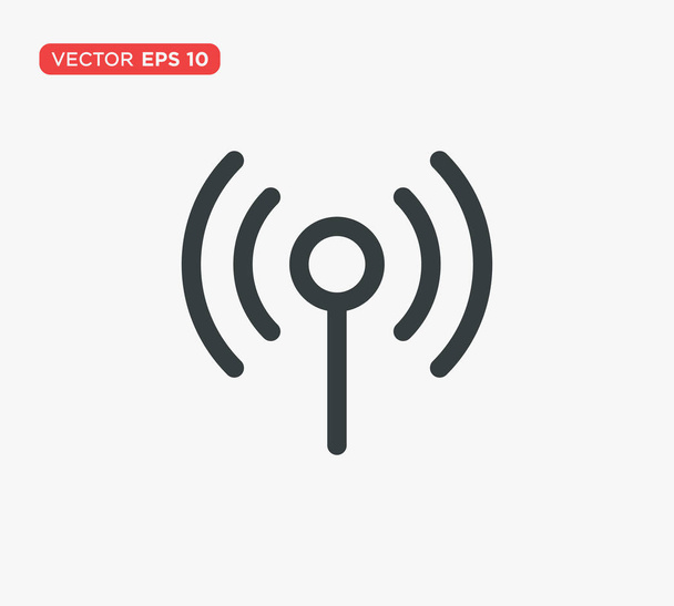 Illustration zum Funksignal-Symbol-Vektor - Vektor, Bild