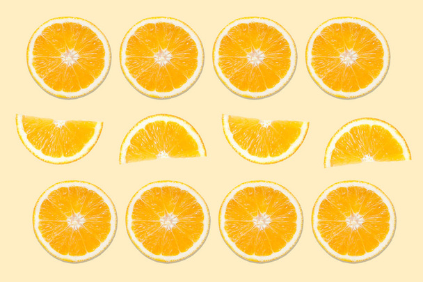 Természetes Pattern Orange egzotikus gyümölcsök édes-vitamin. - Fotó, kép