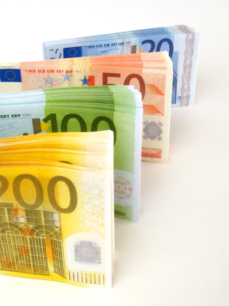 お金のユーロ - ノート - 写真・画像