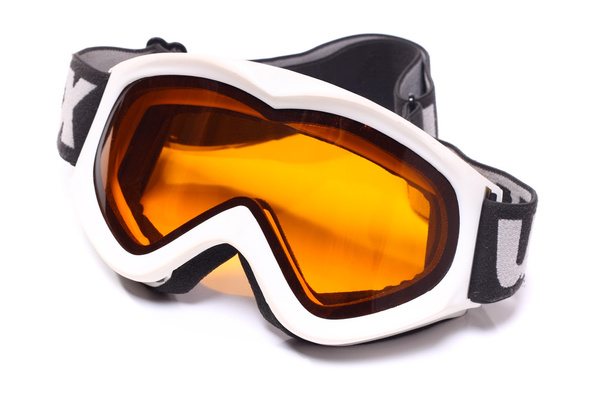 Obrázek lyžařské masky izolovaných na bílém pozadí - Fotografie, Obrázek