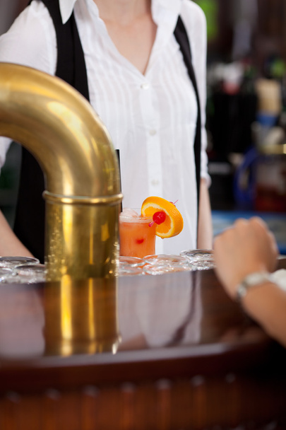 In the cocktail bar - Фото, зображення