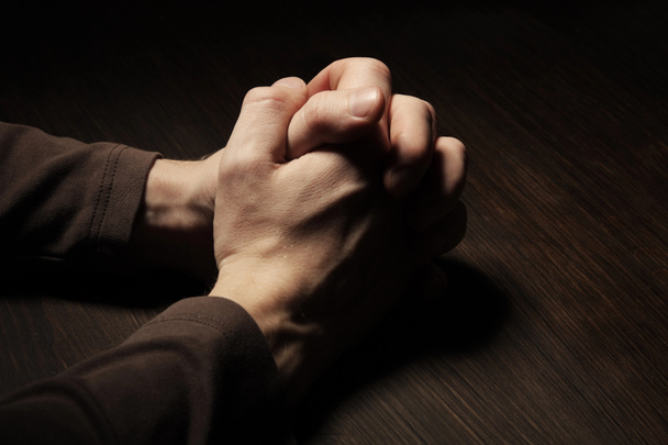 Beeld van biddende handen - Foto, afbeelding