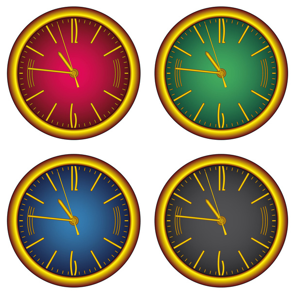 Clocks - Vector, imagen