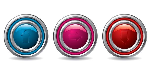 botões de seta
 - Vetor, Imagem