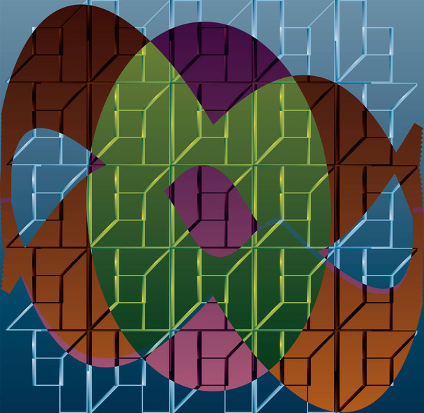 Векторная абстрактная геометрия
 - Вектор,изображение