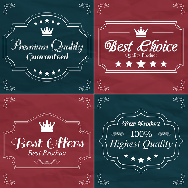 Collection of Premium Quality - Vektor, Bild