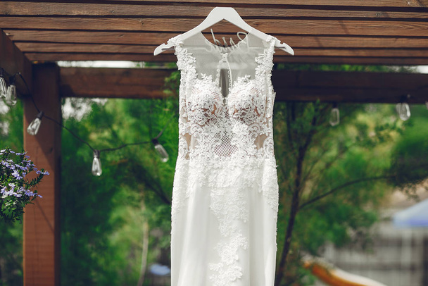 Elegant wedding dress - Foto, Imagem