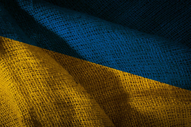 State flag of Ukraine - Φωτογραφία, εικόνα