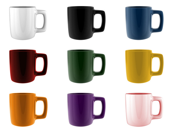 Set of mugs - Foto, imagen