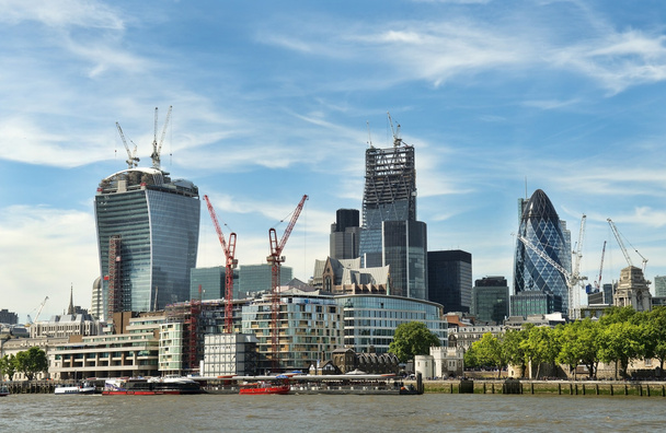 Budowa współczesnego Londynu - Zdjęcie, obraz