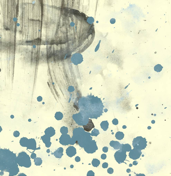 abstract watercolor splatter and splashes grunge backdrop  - Фото, изображение