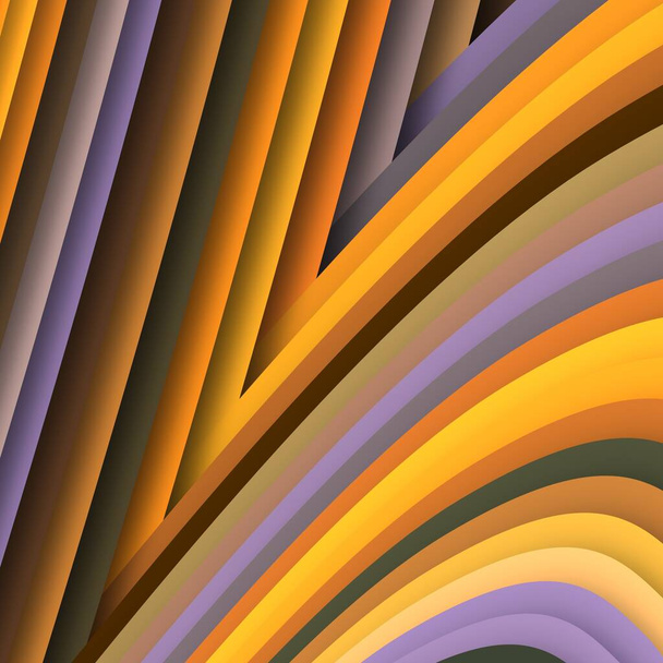 3D illustration. Web modern backdrop. Colorful pattern. Abstract geometric shapes. Background. - Fotoğraf, Görsel