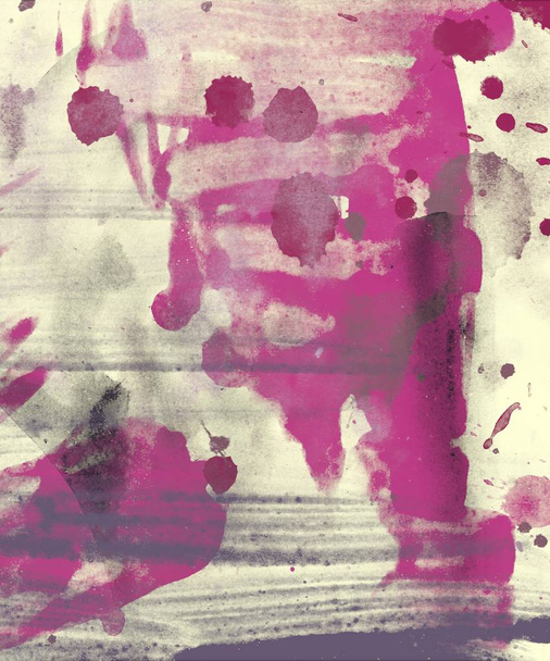 grunge watercolor splatter, abstract backdrop  - Foto, afbeelding