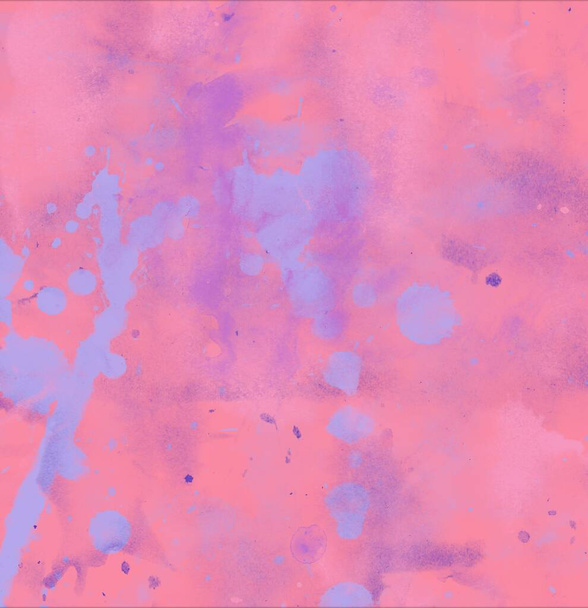 abstract watercolor brushstrokes on grunge backdrop - Photo, image