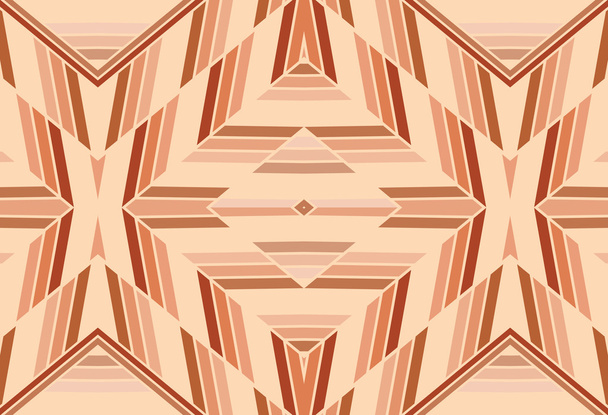 Seamless geometric pattern with zigzags. - Wektor, obraz
