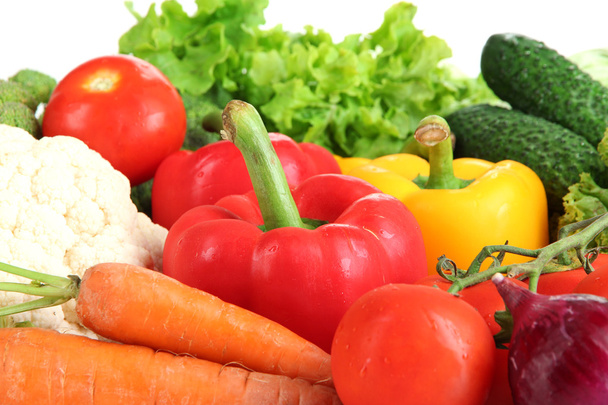 Fresh vegetables close up - Фото, изображение