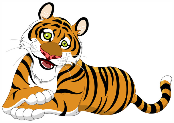 тигр - Вектор,изображение