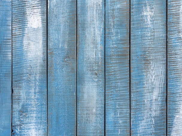 синій дерев'яний фон з білою патини. Старі дошки
 - Фото, зображення