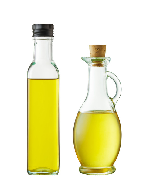 two bottles of oil - Foto, Bild