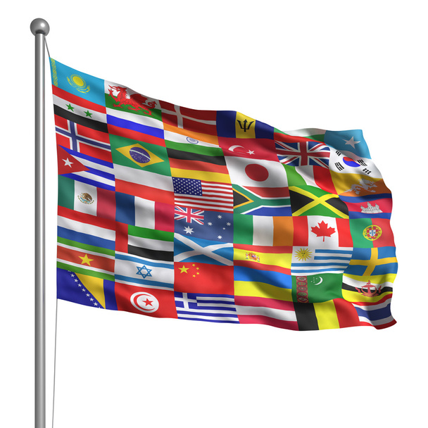 Коллекция флагов - Фото, изображение