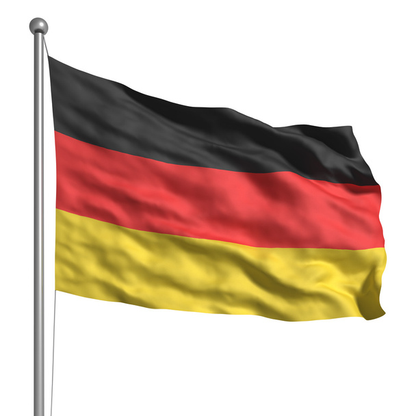 Německá vlajka - Fotografie, Obrázek