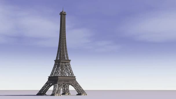 Torre Eiffel - Metraje, vídeo