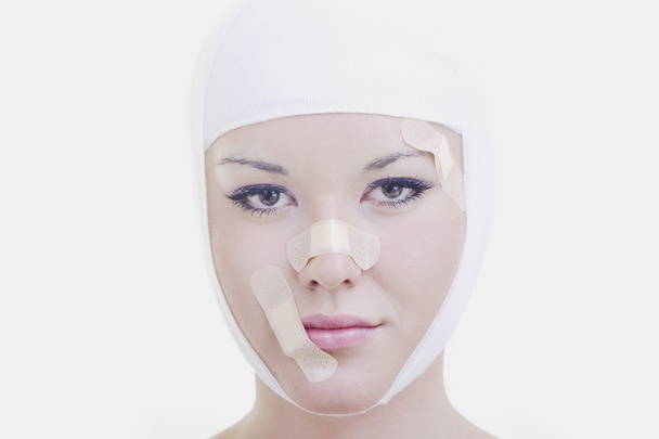 Botox gezicht chirurgie - Foto, afbeelding