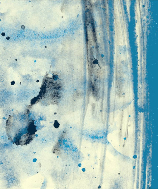 traços aquarela abstrata e manchas no padrão grunge
 - Foto, Imagem