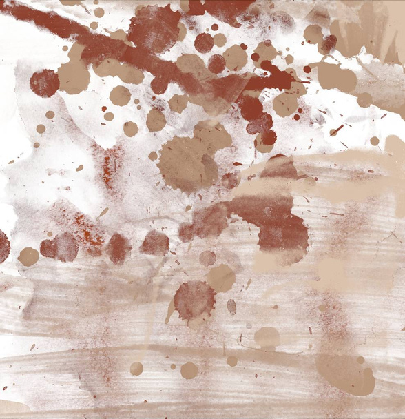 abstract watercolor strokes and stains in grunge pattern - Фото, изображение