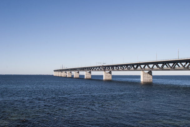Oresunds bro (ponte da malmo a copenhagen
) - Foto, immagini