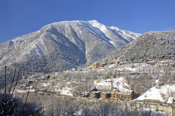 Zimní krajina v Pyrenejích - Fotografie, Obrázek