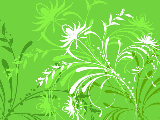Flower pattern decoratively - Vector, afbeelding