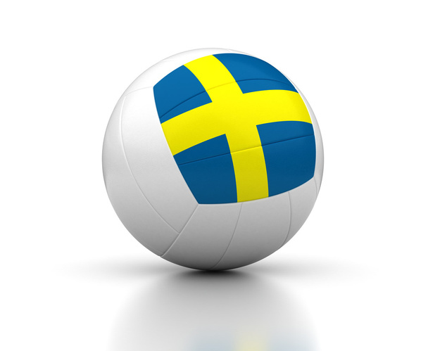 スウェーデンのバレーボールのチーム - 写真・画像