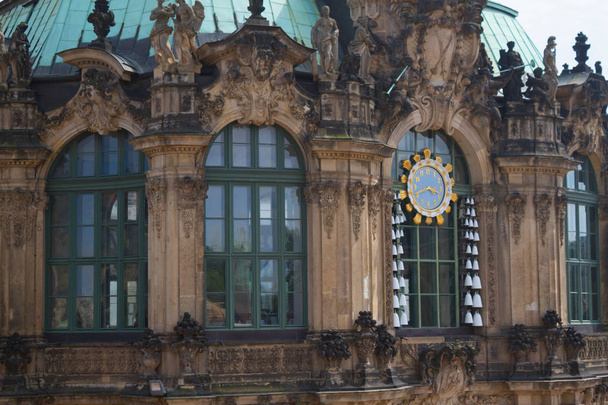 Arhitecturel details in Dresden Germany - Zdjęcie, obraz