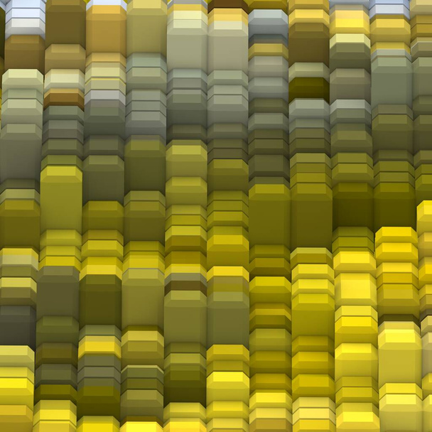 3D illustration. Web modern backdrop. Colorful pattern. Abstract geometric shapes. Background. - Zdjęcie, obraz