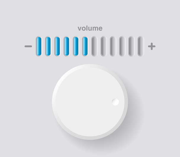 Volume control - Vetor, Imagem