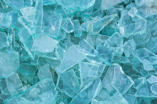 Imagen de vidrio usado para reciclar en la industria, vidrio roto recy
 - Foto, imagen