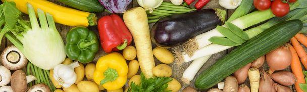  arrangement of fresh vegetable fruits - Zdjęcie, obraz