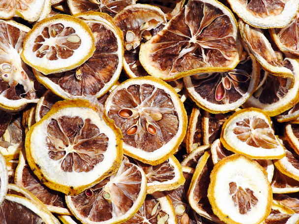 Dried oranges. Great background. Food   - Foto, Imagen